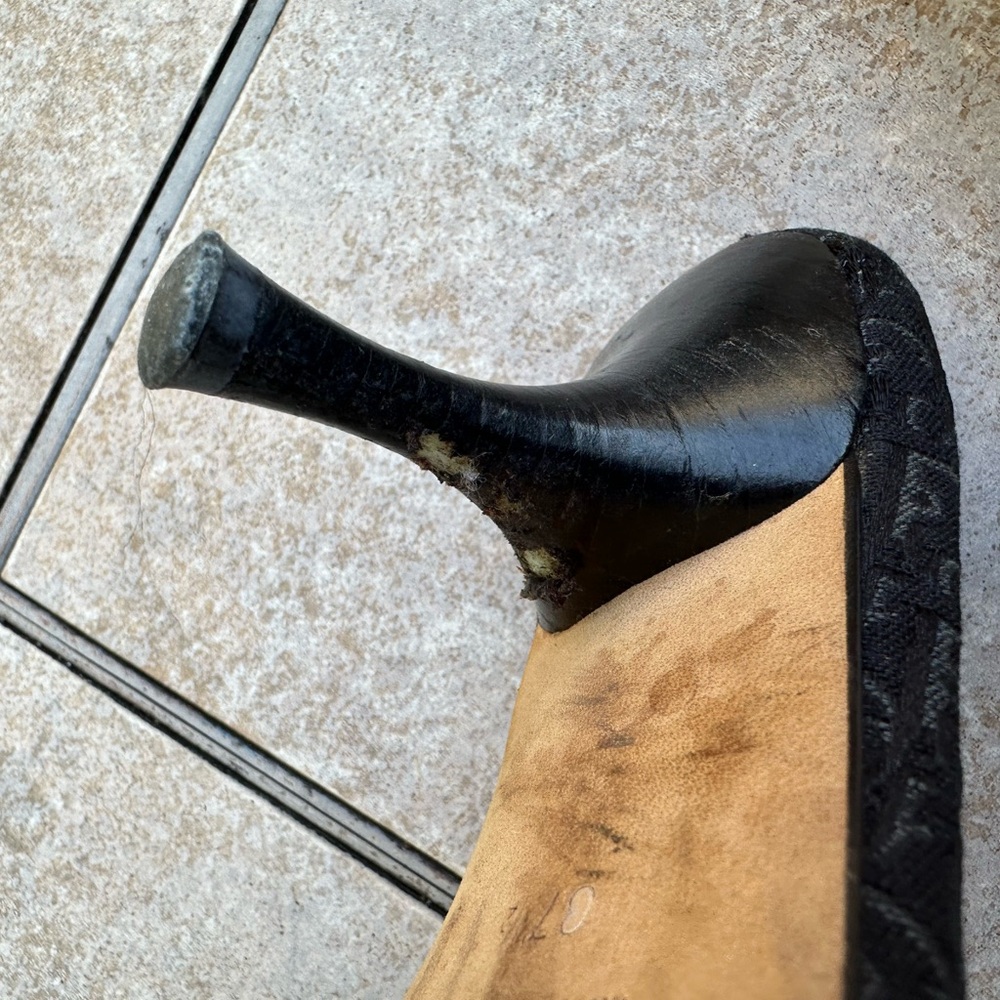Vintage Dior Lock & Key Heels - Picture 8 of 16